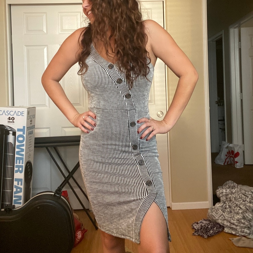 Striped Maxi Dress